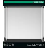 Dennerle Nano Cube, 30 litres - 30 x 30 x 35 cm - mini-aquarium aux coins arrondis