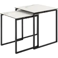 Ebuy24 Katrine table basse blanc.