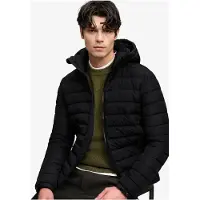 Superdry Fuji Midweight Padded Jacket Noir S Homme