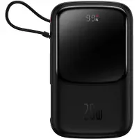 Baseus Power Bank Q Pow With Digital Display, U+C, With Built-In Ligh