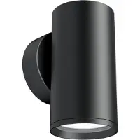 Maytoni Applique, aluminium, noir, Down, H 10 cm
