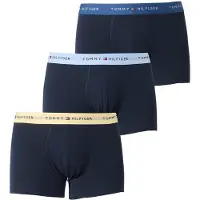 Tommy Hilfiger Um0um03890 Trunk Boxers 3 Units Bleu 2XL Homme