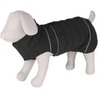 Trixie Manteau d'hiver pour chien, modèle Hundekönig, taille XS : 25 cm, couleur noire