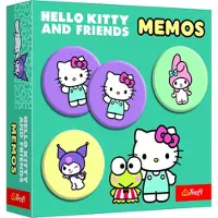 Trefl Gry Jeu Mémo Hello Kitty - Amusement Éducatif pour Enfants 2+