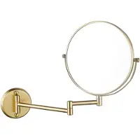 FortiFura Calvi miroir grossissant – rond Ø 20 cm – grossissement 3x – Laiton brossé SW1126039