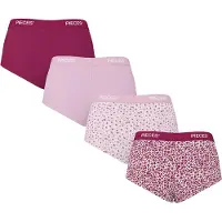 Pieces Culotte noisette / rose / magenta / blanc