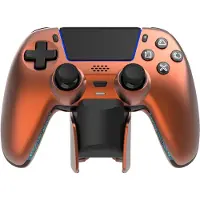 Deltaco Gam-199 (Android, iOS, PC, PS5), Manette, Noir, Bronze, Orange