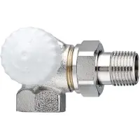 Heimeier IMI V-exakt II Vanne thermostatique UT RG nickelée forme anguleuse gauche 1/2