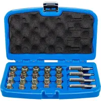 Bgs 126 Kit de réparation pour filetage de vidange d'huile, 64 pcs.