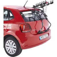 Mottez Porte-vélos sur trappe pour barres de toit ou rails Bar 3 vélos avec antivol