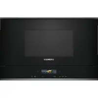 Siemens iQ700 BE732R1B1 micro-onde Noir Micro-onde combiné Intégré 21 L 900 W