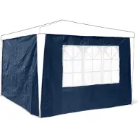 Relaxdays Panneau Latéral De Pavillon De Jardin Lot De 2 Parois Fenêtres