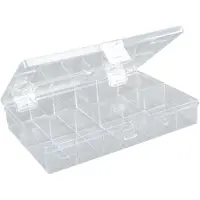 Hünersdorff Boîte d'assortiment PS, 0 compartiments, transparent