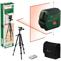 Bosch Home and Garden UniversalLevel 2 Set Cross line laser Range (max.): 12 m