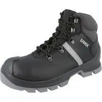 Uvex chaussures de sécurité 65102 2 construction noir/gris Taille