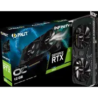 Palit Carte graphique - - GeForce RTX 3060 INFINITY 2 OC - 12 Go GDDR6 - 192 bits - PCI-E 4.0 x16