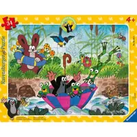 Ravensburger 5152 - Le plaisir du bain avec des amis - % Puzzle cadre % - 34 pièces