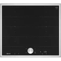 NEFF N 90, Table de cuisson à induction, 60 cm, noir, Avec cadre en applique, T66STY4L0
