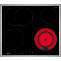 NEFF N 70, Table de cuisson électrique, 60 cm, noir, avec cadre à poser, T16SDF9L0