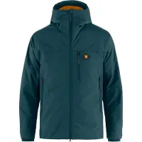Fjällräven - Veste légère et compacte avec PrimaLoft - Bergtagen 60 Insulation Jkt M Mountain Blue Mustard Yellow - Taille L - Navy