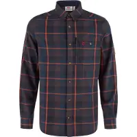 Fjall Raven - Chemise à carreaux - Fjällglim Regular Shirt M Black Oak Autumn Leaf - Taille M - Marron