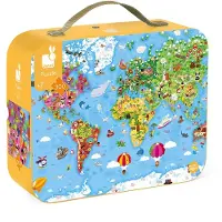 Janod Puzzle Geant du monde - 300 pcs