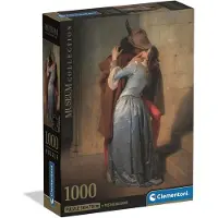 Clementoni , le Puzzle européen Made in Italie Puzzle Hayez : Le Baiser - 1000 pièces