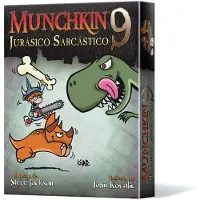 Asmodee Munchkin 9 : Jurasico Sarcástico Jeu de société Espagnol Multicolore One Size