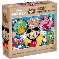 Liscianigiochi Puzzle 24 Mickey Mouse Eco double face - Lisciani