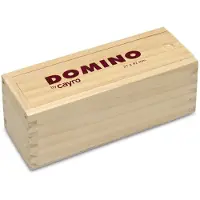 Cayro Jeu De Société En Bois Avec Boîte En Métacrylate De Domino