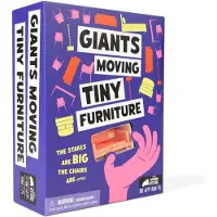 Asmodee Giants Moving Tiny Furniture, jeu de cartes, à partir de 10 ans