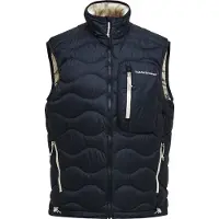 Peak Performance - Doudoune sans manches ultralégère et compacte - M Helium Utility Down Vest Black Sand Fog - Taille M - Noir
