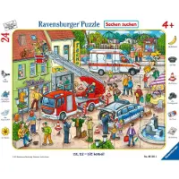 Ravensburger 6581 Puzzle 110, 112 - Dépêchez-vous ! 24 pièces 6581