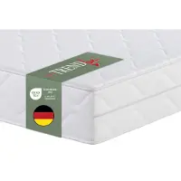 Badenia Matelas orthopédique 2 en 1 Trendline BT 100, avec 7 zones de confort, offrant une fermeté adaptée