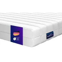 Badenia Traumnacht Classic Duo : Matelas en mousse à mémoire de forme, 7 zones, fermeté H2/H3, dimensions 90x200 cm, épaisseur 16 cm