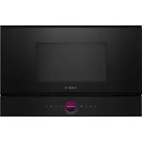 Bosch Serie 8 BER7321B1 microwave Black Solo microwave Built-in 21 L 900 W