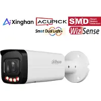 Dahua Caméra de Sécurité IP WizSense Bullet 8MP 2.7mm–13.5mm PoE IP67 - IPC-HFW3849TP-ZS-IL-27135