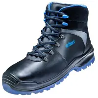 Atlas Chaussures de sécurité S3 pour hommes "SL 525 XP BLUE 2.0" noir taille 44 (S3, 44)