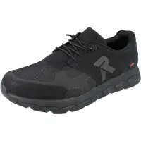 Rieker Chaussure basse gris / noir