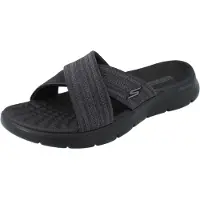 SKECHERS Mule 'Go Walk Flex' gris / noir