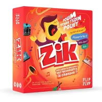 Blackrock Games ZIK – Nouvelle édition – Jeu de société – À partir de 10 ans – Contient des chansons
