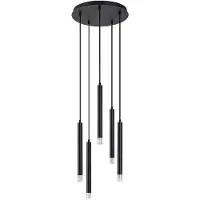 Rabalux 72360 Lampes suspendues Ramira G9 5X MAX 5 métal acrylique noir
