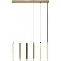 Rabalux 72363 Lampes suspendues Ramira G9 6x MAX 5 métal acrylique doré
