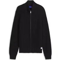HUGO Vestes en maille 'Sonzie' noir