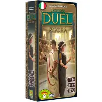 Asmodee Repos Production : 7 Wonders Duel – Agora (Extension) – Version italienne