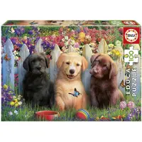 Educa Puzzle de chiots 100 pièces Multicolore One Size
