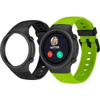 SPC SMARTEE 4G JUNIOR - Montre connectée pour enfants, 4G, GPS, couleur verte