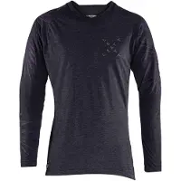 Leatt Unisexe, Maillot de cyclisme, Jersey MTB Gravity 2.0 (L), Noir, L