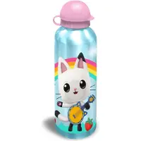 Super Merchant Gabby's Dollhouse Bouteille + lunchbox, Lunch box, Multicolore, Turquoise, Pink