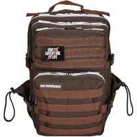 Elitex Training Sac à dos tactique , 25 litres, couleur marron. Marque : Braun. Taille unique